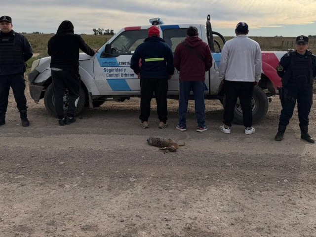 Caza ilegal: 18 hombres infraccionados
